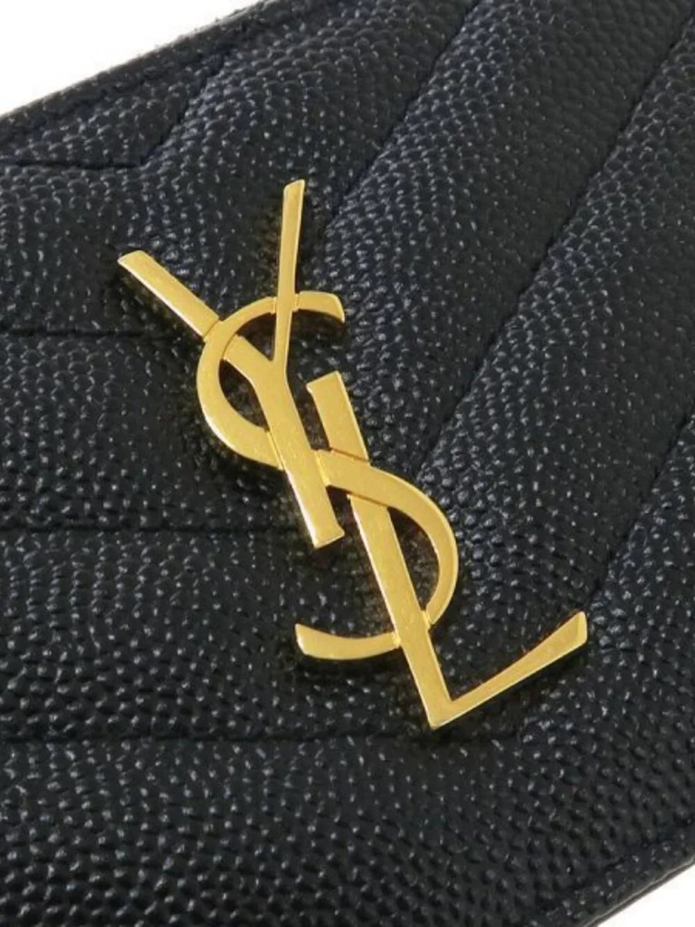 Saint Laurent Paris Monogram Fragment Zip Card Case - Picture 8 of 9